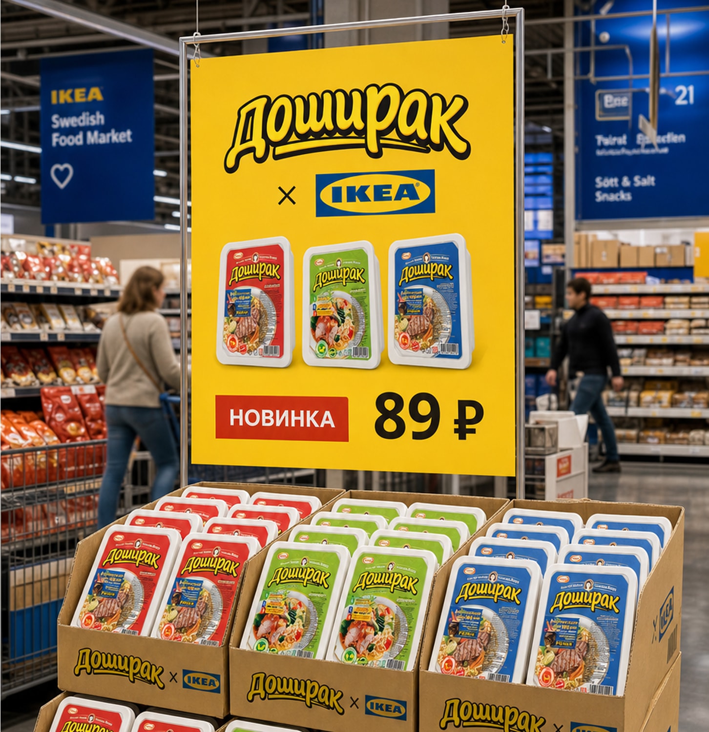 IKEA × Доширак — материал 3